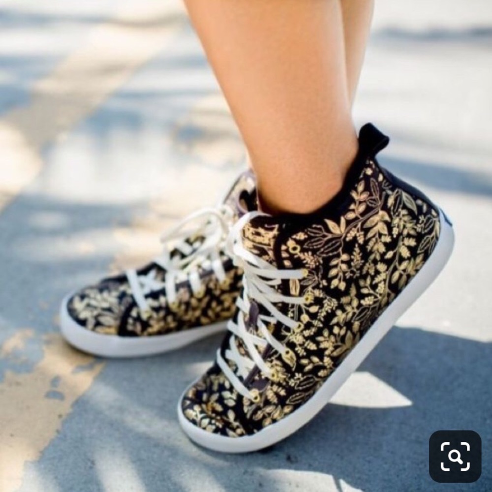 Keds Rifle Paper High Top Shoes size 8